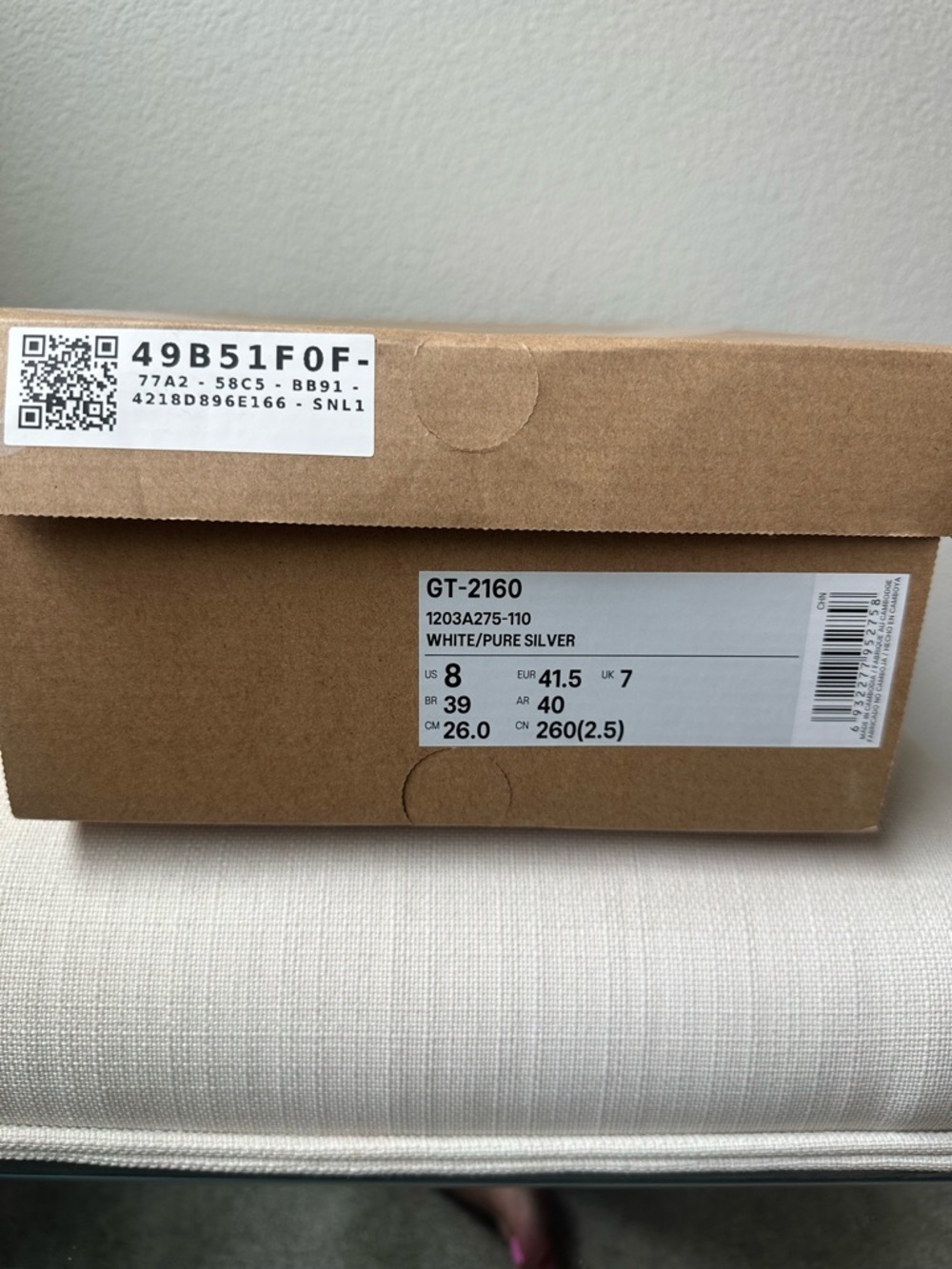 Asics Women's Athletic Shoes in Black and White